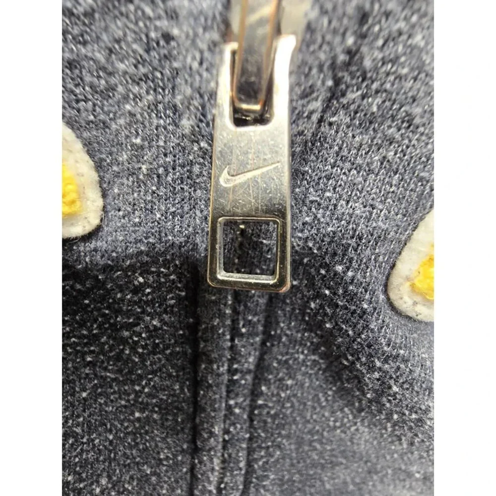 Nike Hoodie Jacket Womens Zip-Up‎ Gray Large